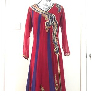Indian / pakistani anarkali style dress